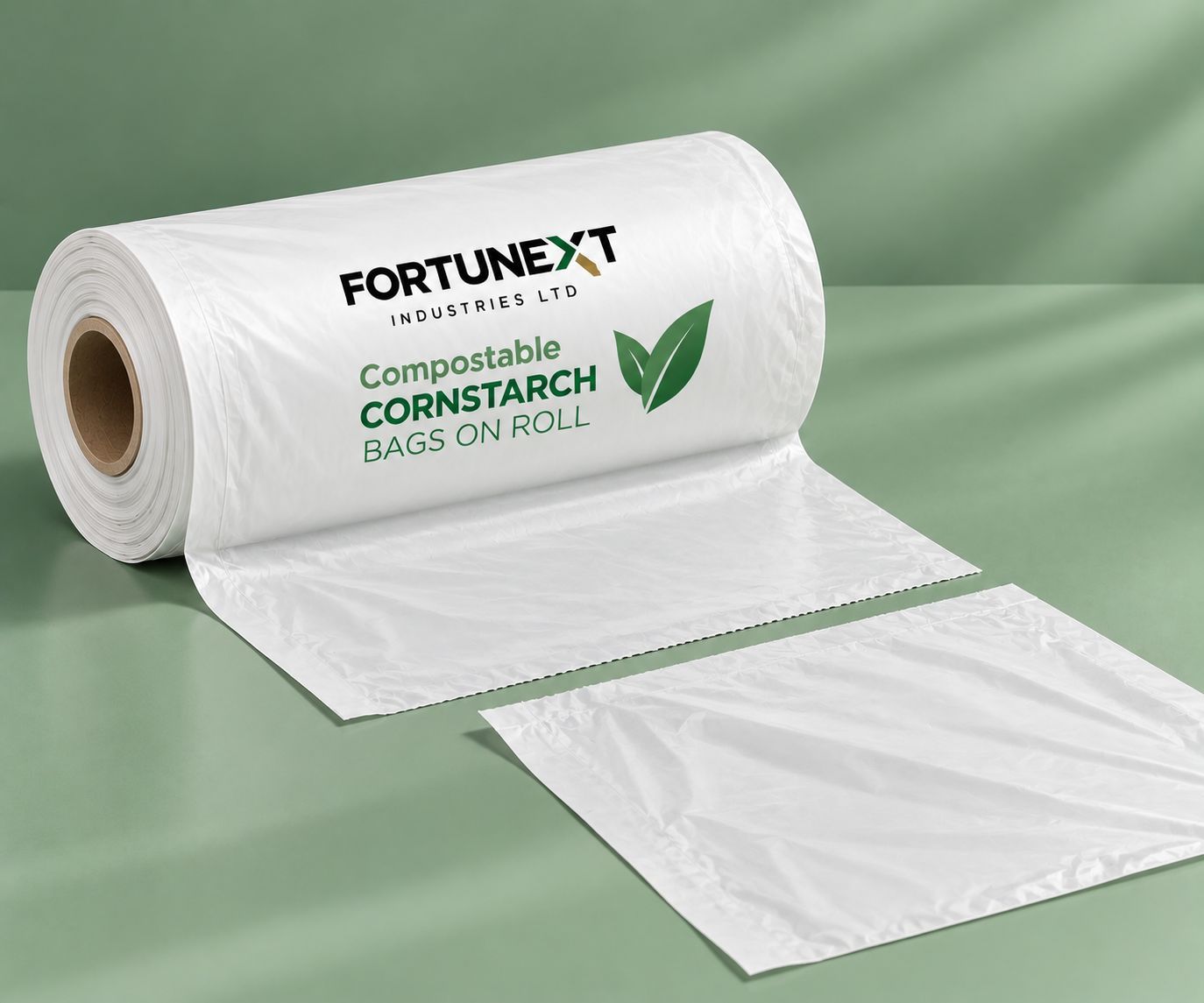 Bags-on-roll: Compostable cornstarch