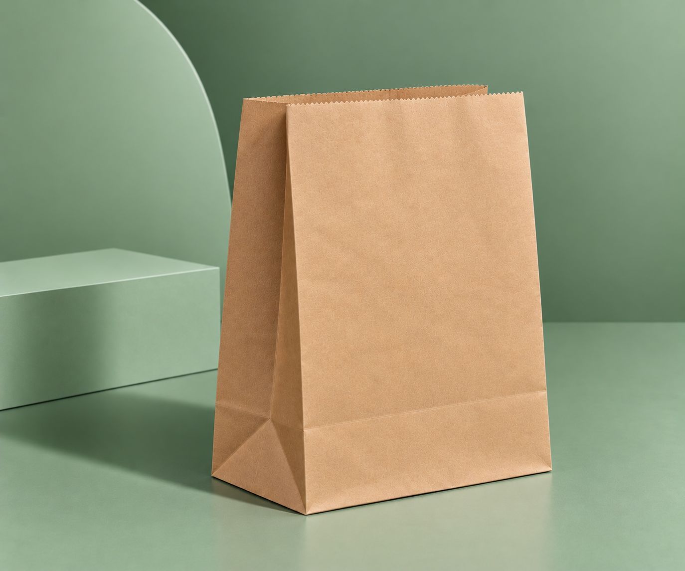 Customised Flexographic Printed Paper Food Bags, alternate view